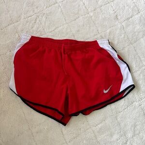 Nike Red Women's Athletic Shorts
